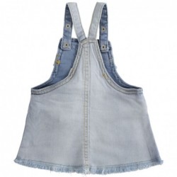 Salopette corta Minibanda in denim variante colore unico per neonata da 3 a 6 mesi