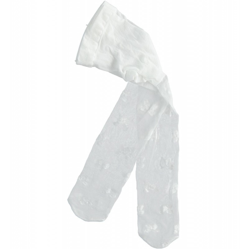 Collant Minibanda in tessuto stretch variante colore unico per neonata Collant Minibanda in tessuto stretch variante colore unico per neonata