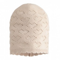 Cuffia Minibanda in tricot jacquard 100% cotone variante colore unico per neonata