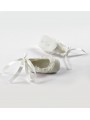 Eleganti scarpine iDo modello ballerina variante colore unico per neonata