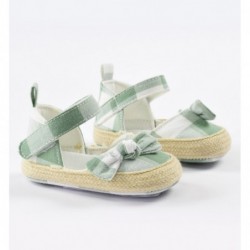 Scarpe da culla Minibanda in cotone variante colore unico per neonata