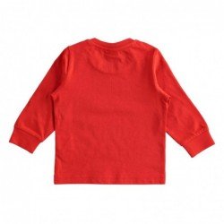 Maglia girocollo iDo in cotone in due varianti colore per bambino da 12 mesi a 7 anni