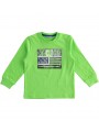 Maglia girocollo Sarabanda in cotone variante colore unico per bambino da 9 mesi a 7 anni
