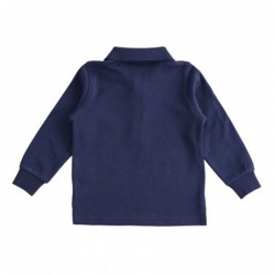 Polo iDo in caldo cotone variante colore unico per bambino da 6 mesi a 7 anni