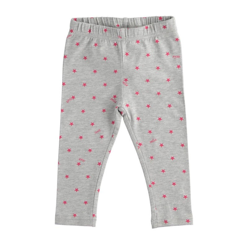 Leggings lungo iDo in caldo cotone in due varianti colore per bambina da 6 mesi a 7 anni