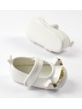 Scarpe da culla Minibanda in ecopelle variante colore unico per neonata