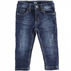 Jeans denim stretch lungo iDo  slim fit in due varianti colore per bambino da 9 mesi a 7 anni