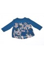 Maglia elegante Guess manica lunga variante colore unico per bambina da 3 mesi a 7 anni