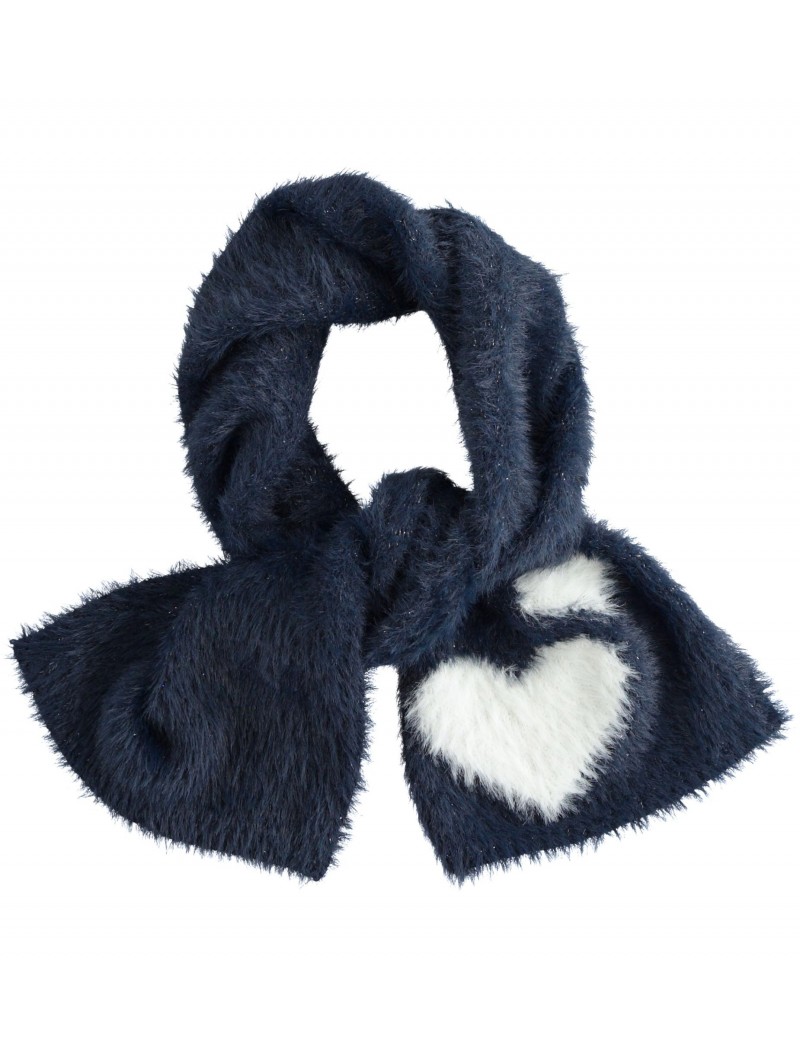 Sciarpa Sarabanda in tricot lurex variante colore unico per bambina