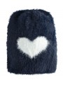 Cuffia Sarabanda in tricot lurex variante colore unico per bambina