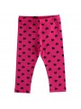 Leggings lungo iDo a fantasia in caldo cotone in due varianti colore per bambina da 9 mesi a 7 anni