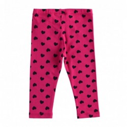Leggings lungo iDo a fantasia in caldo cotone in due varianti colore per bambina da 9 mesi a 7 anni