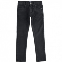 Pantalone iDo in twill di cotone stretch modello cinque tasche. In tre varianti colore per ragazzo da 8 a 16 anni