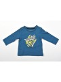 Maglia girocollo Guess in caldo cotone variante colore unico per bambino da 3 mesi a 7 anni