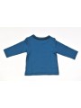 Maglia girocollo Guess in caldo cotone variante colore unico per bambino da 3 mesi a 7 anni