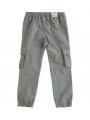 Pantalone iDo modello cargo in twill variante colore unico per ragazzo da 8 a 16 anni