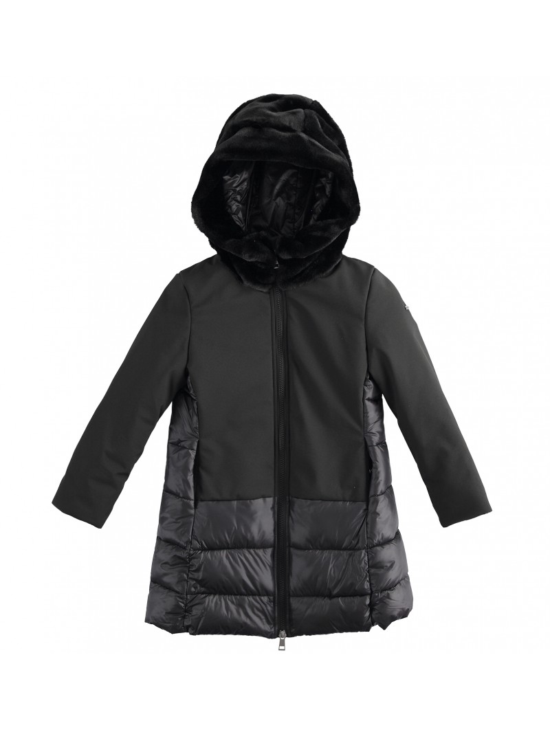 Giubbotto iDo in tessuto tecnico variante colore unico per ragazza