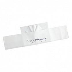 Lenzuolino per carrozzina Minibanda 100% cotone variante colore unico per neonata