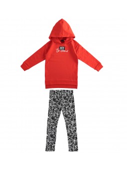 Completo maxi felpa e...