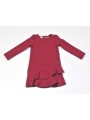 Abito manica lunga Guess variante colore unico per bambina da 3 a 7 anni