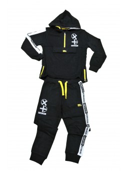 Tuta girocollo con...