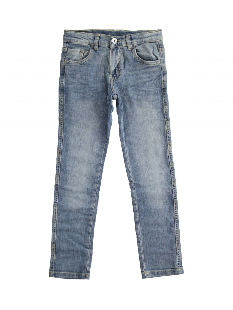 Jeans Sarabanda slim fit in due varianti colore per ragazzo da 8 a 16 anni