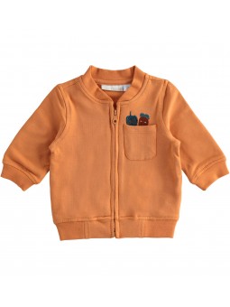 Felpa con zip Minibanda in...