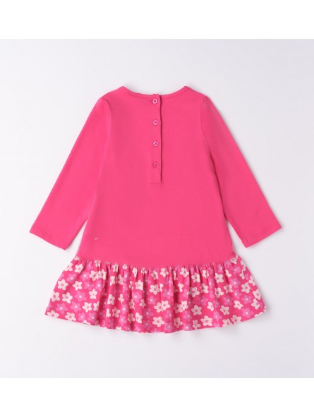 Abito Manica Lunga Floreale Fumé Per Bambina – Nuovo, Vestito A-Line Midi