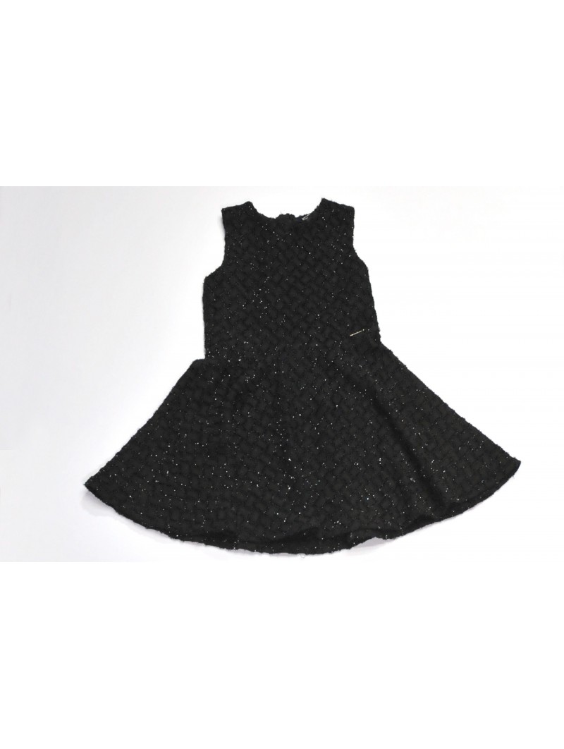 Elegante abito Marciano Guess smanicato con filo lurex variante colore unico per ragazza da 8 a 16 anni