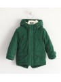 Parka iDo con cappuccio variante colore unico per bambino da 9 mesi a 7 anni