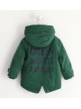 Parka iDo con cappuccio variante colore unico per bambino da 9 mesi a 7 anni
